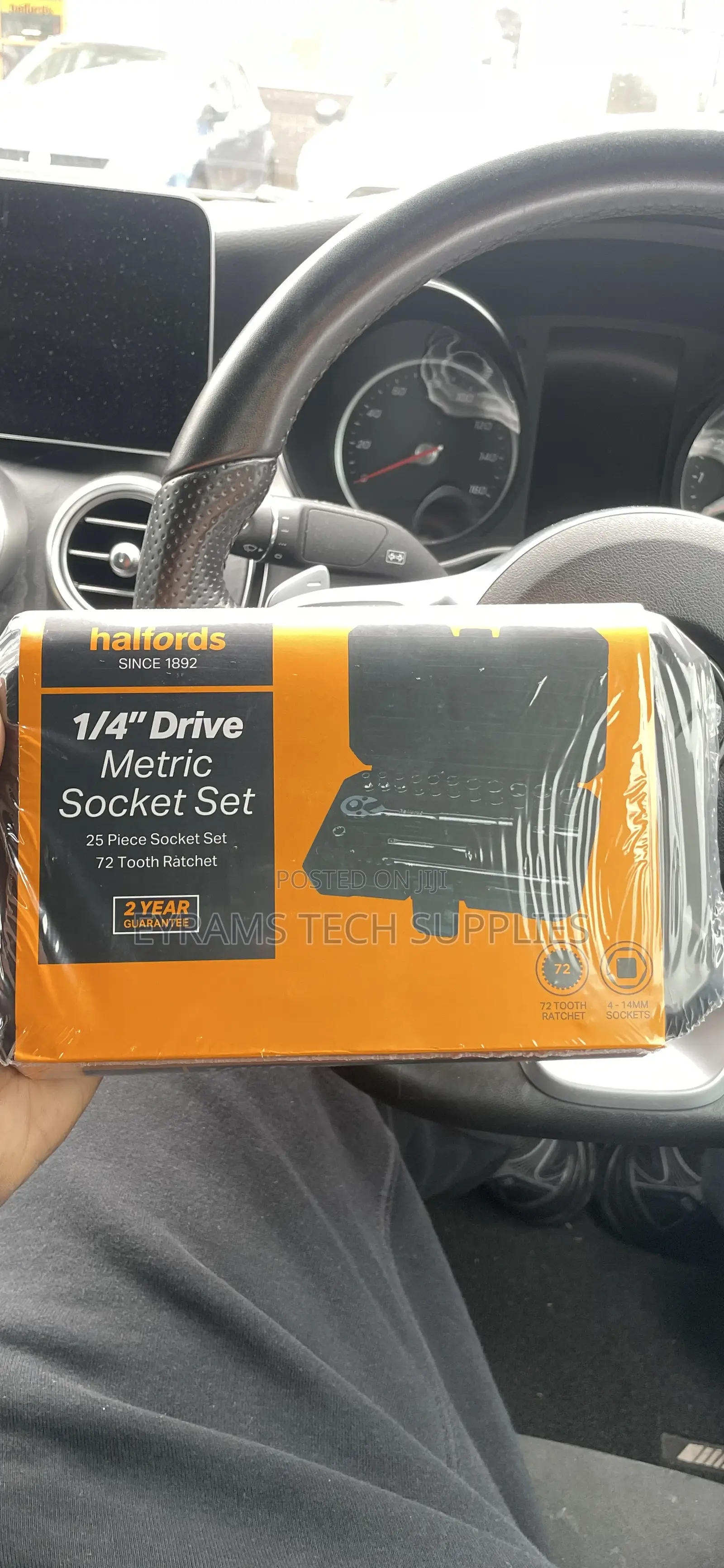 1/4” Drive Metric Socket Set