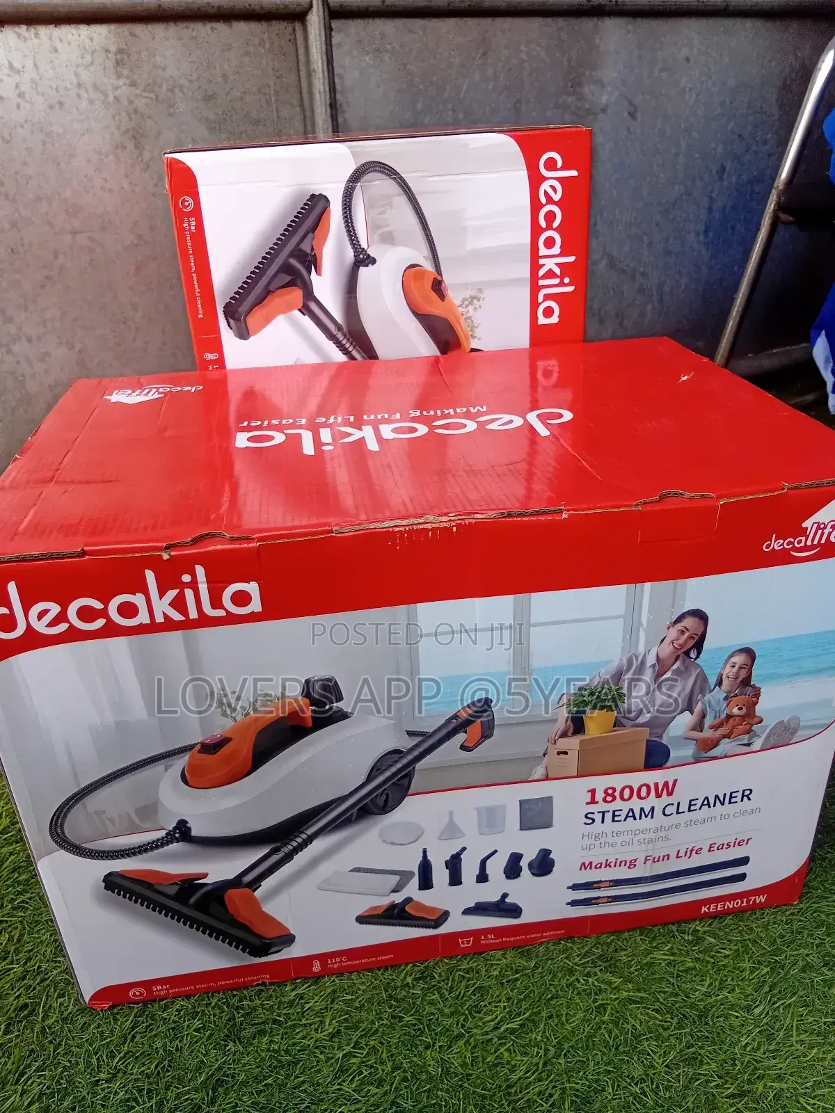 It's Sale Time 1800w Decakila Steam Cleaner