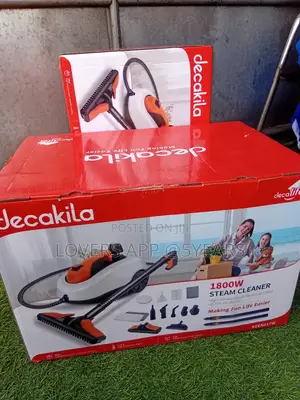 It's Sale Time 1800w Decakila Steam Cleaner