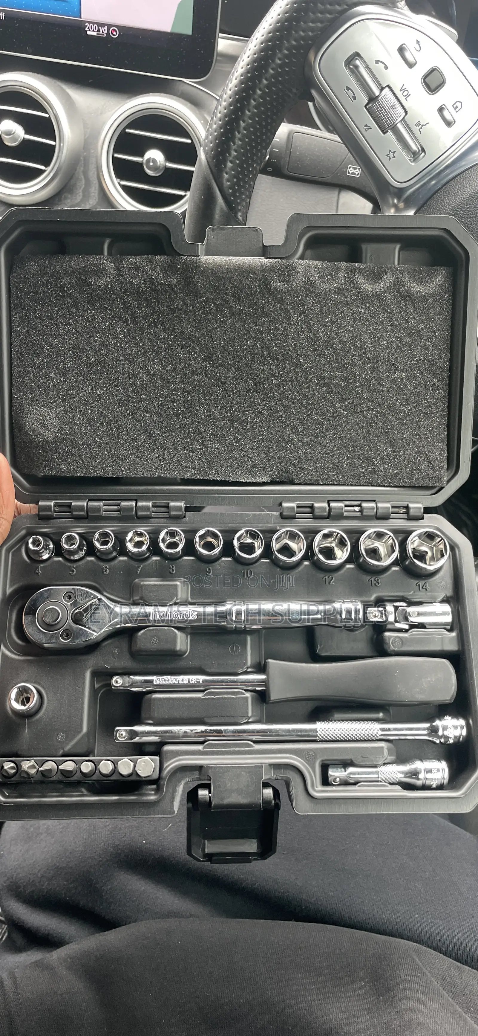 1/4” Drive Metric Socket Set