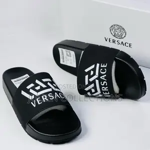 Versace Slide Black and White
