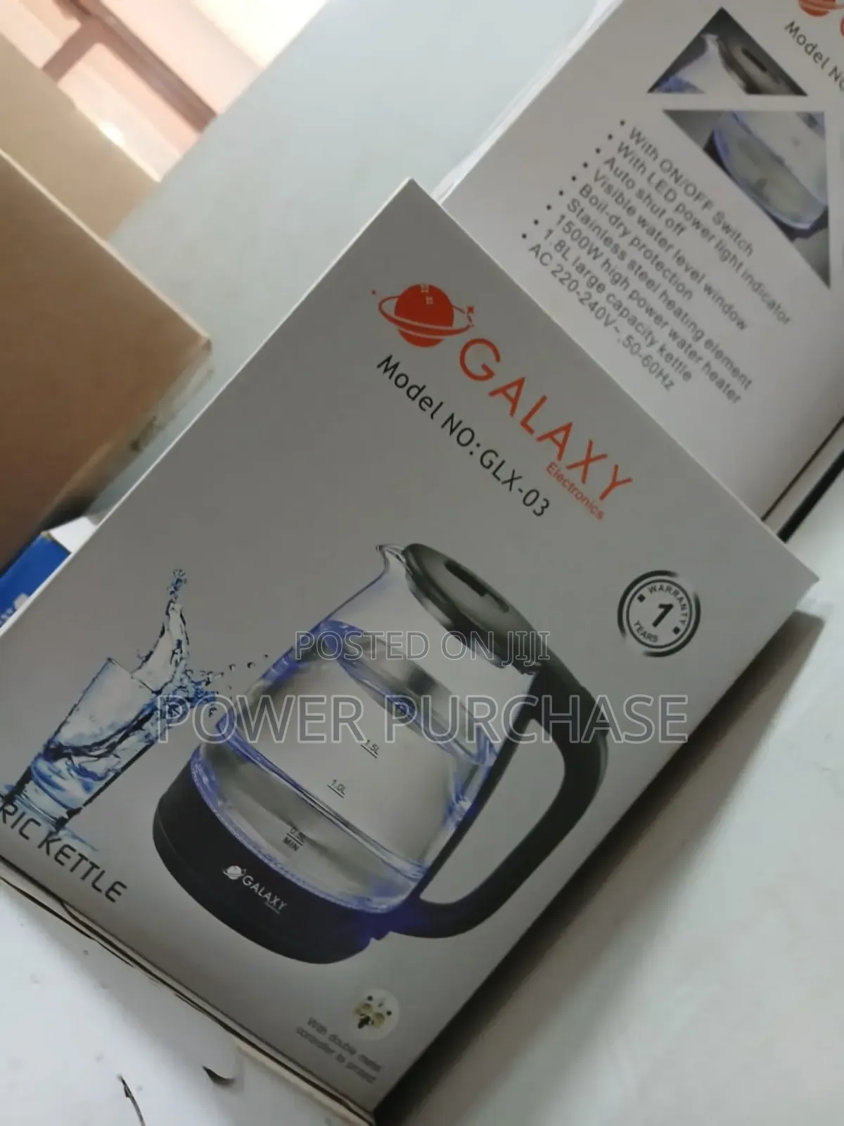 Transparent Galaxy Kettle Glx-03 @..!!
