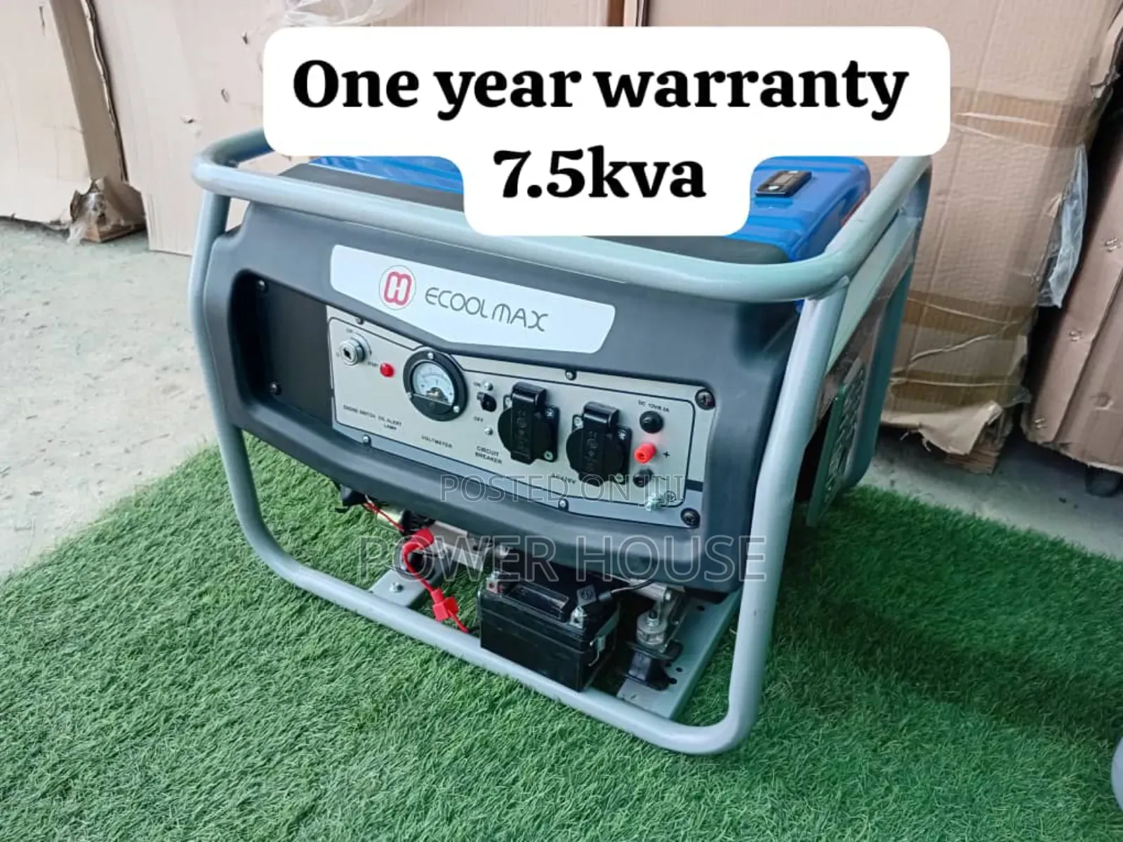 Made in Japan Ecoolmax 7.5kva 8500watts Petrol Genset Japan