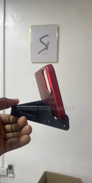 iPhone 12 Pro Max With Portable Phone Holder