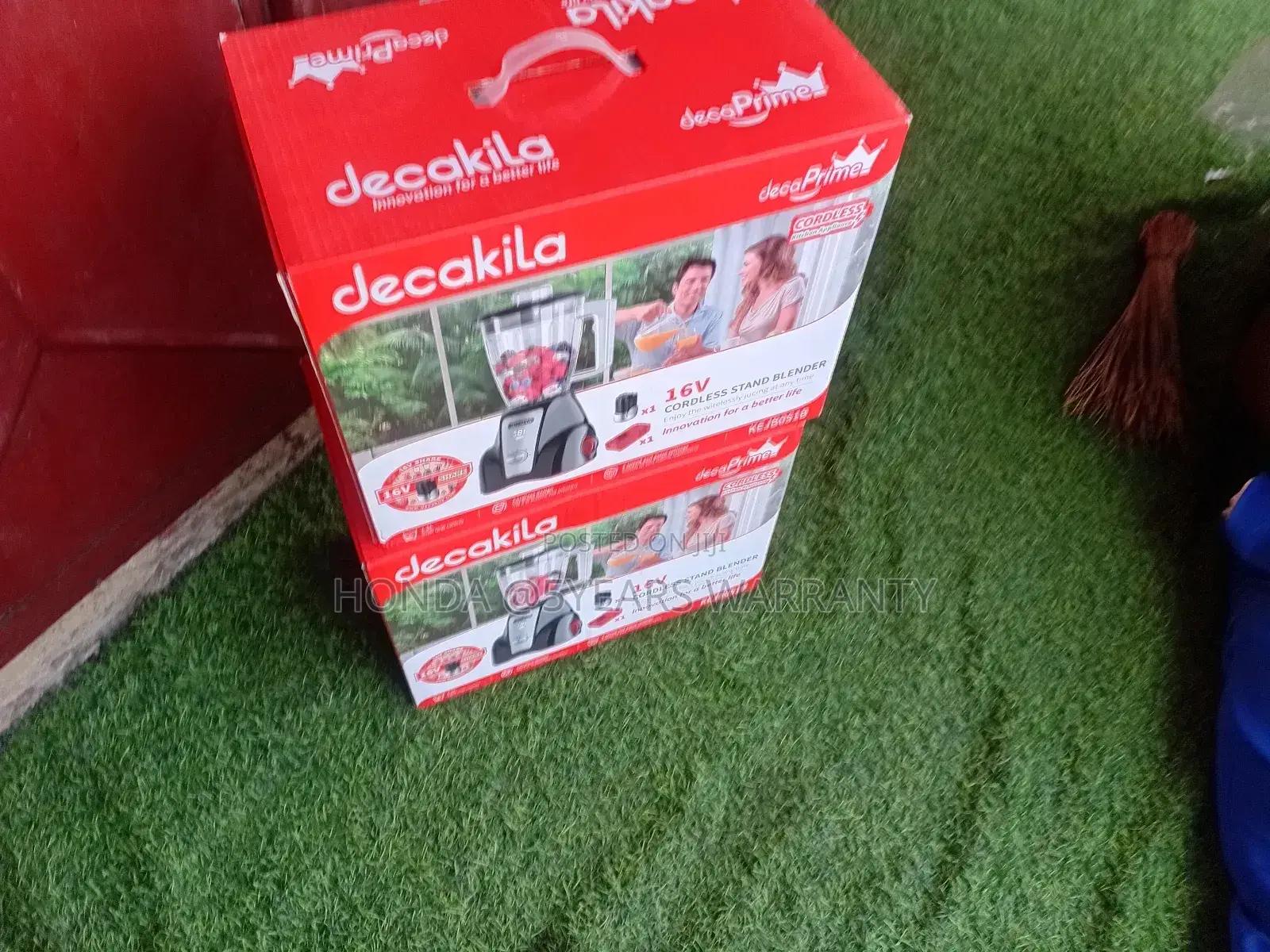 Decakila Blender Performing Cordless Stand Blender