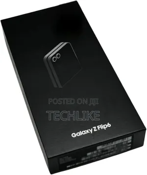 New Samsung Galaxy Z Flip6 256 GB Black