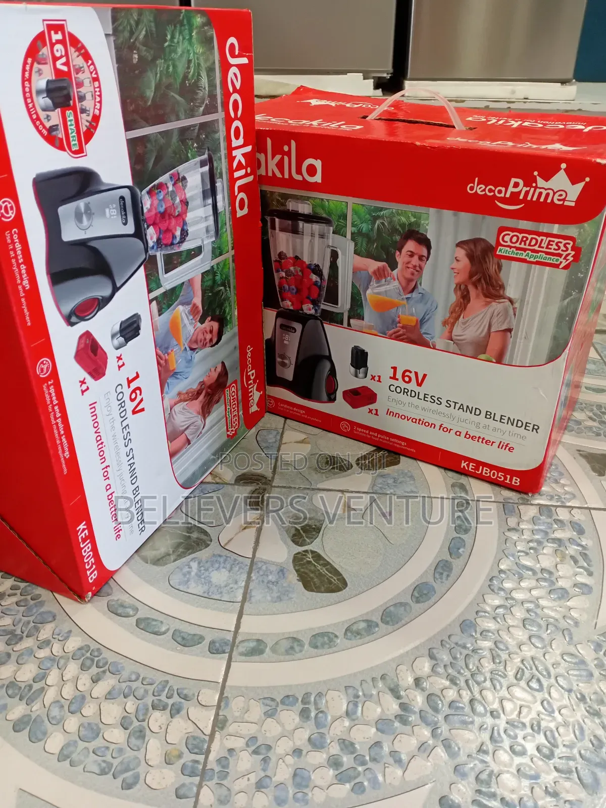 Assured Decakila Digital Display Blender 16v Blender Deca