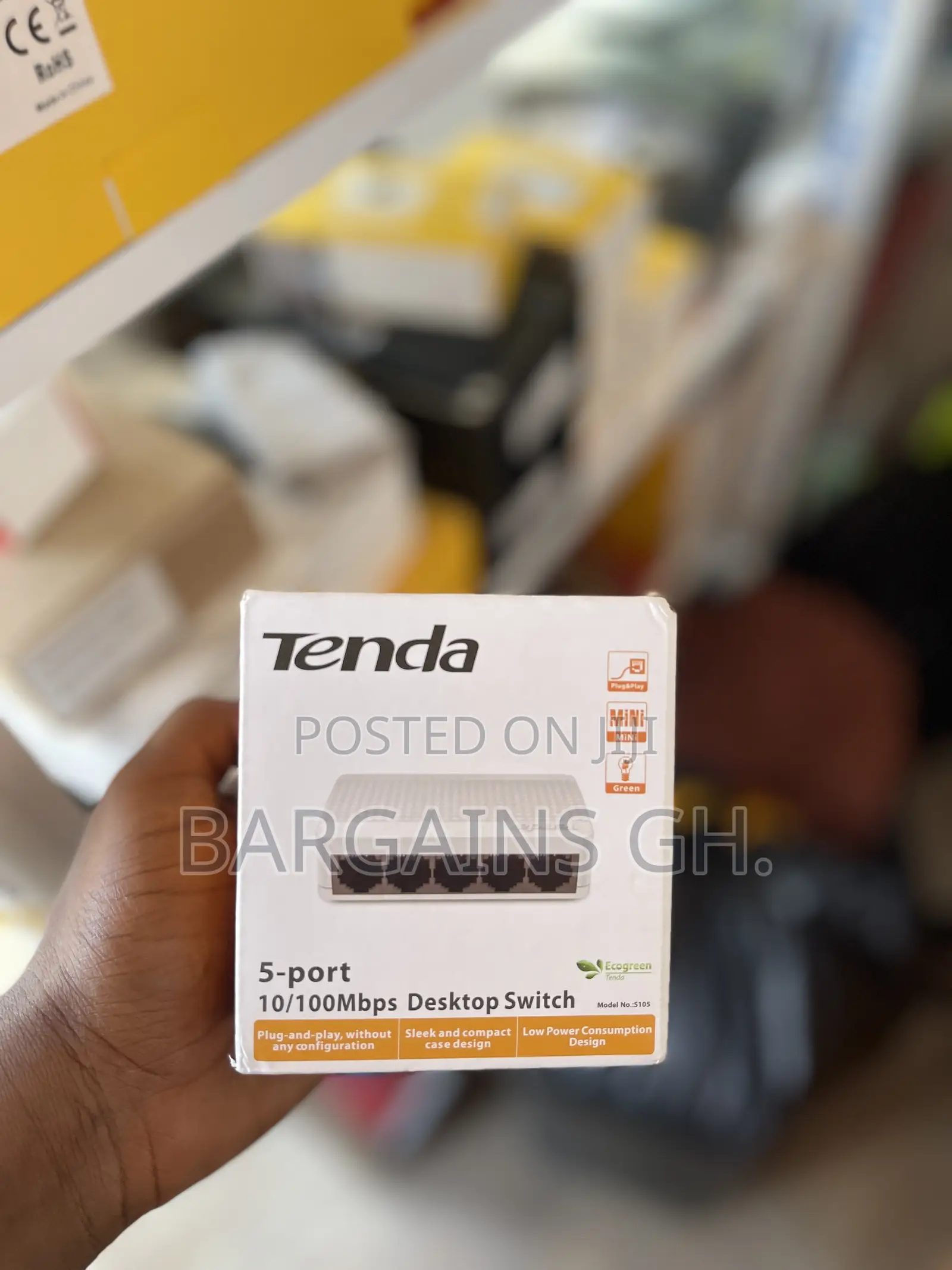 Tenda 5 Ports Network Switch