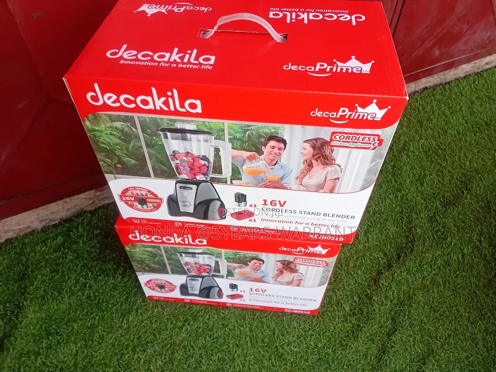 Real Cordless Blender Decakila Blender