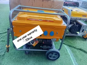 Easy Transport 10kva Petrol Genset With Wheels