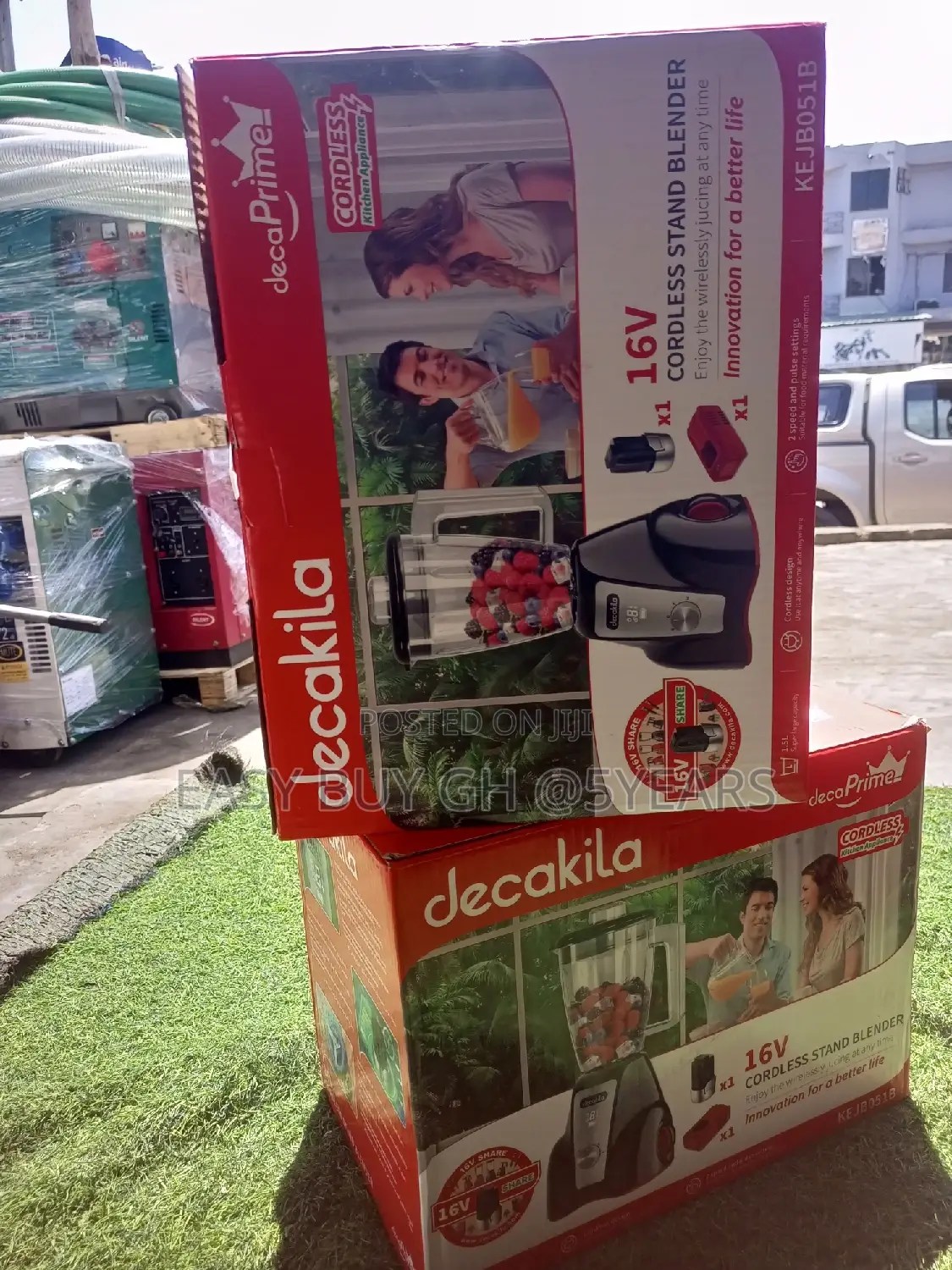1.6v Decakila Scientific Proven Cordless Stand Blender