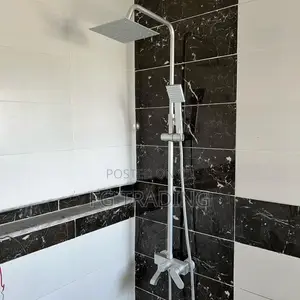 3in1 Shower Pole_ Aluminium Bathroom Shower Mixer