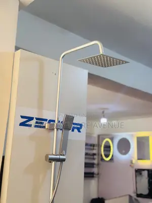 3in1 Shower Pole_ Aluminium Bathroom Shower Mixer