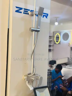 3in1 Shower Pole_ Aluminium Bathroom Shower Mixer