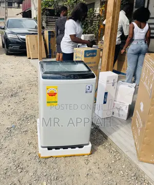 Shop Unique TCL 8kg Fully Automatic Washing Machine,Gray