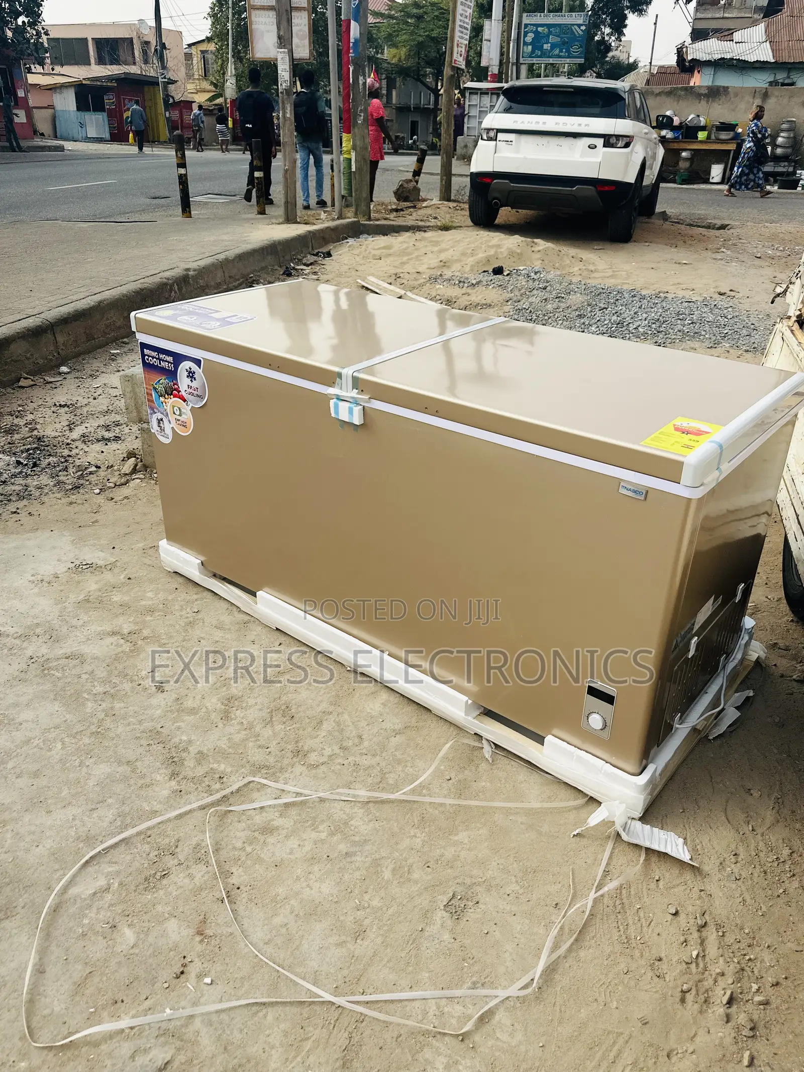 Powerful Chill Chest Double Door Freezer Nasco 600l Color.
