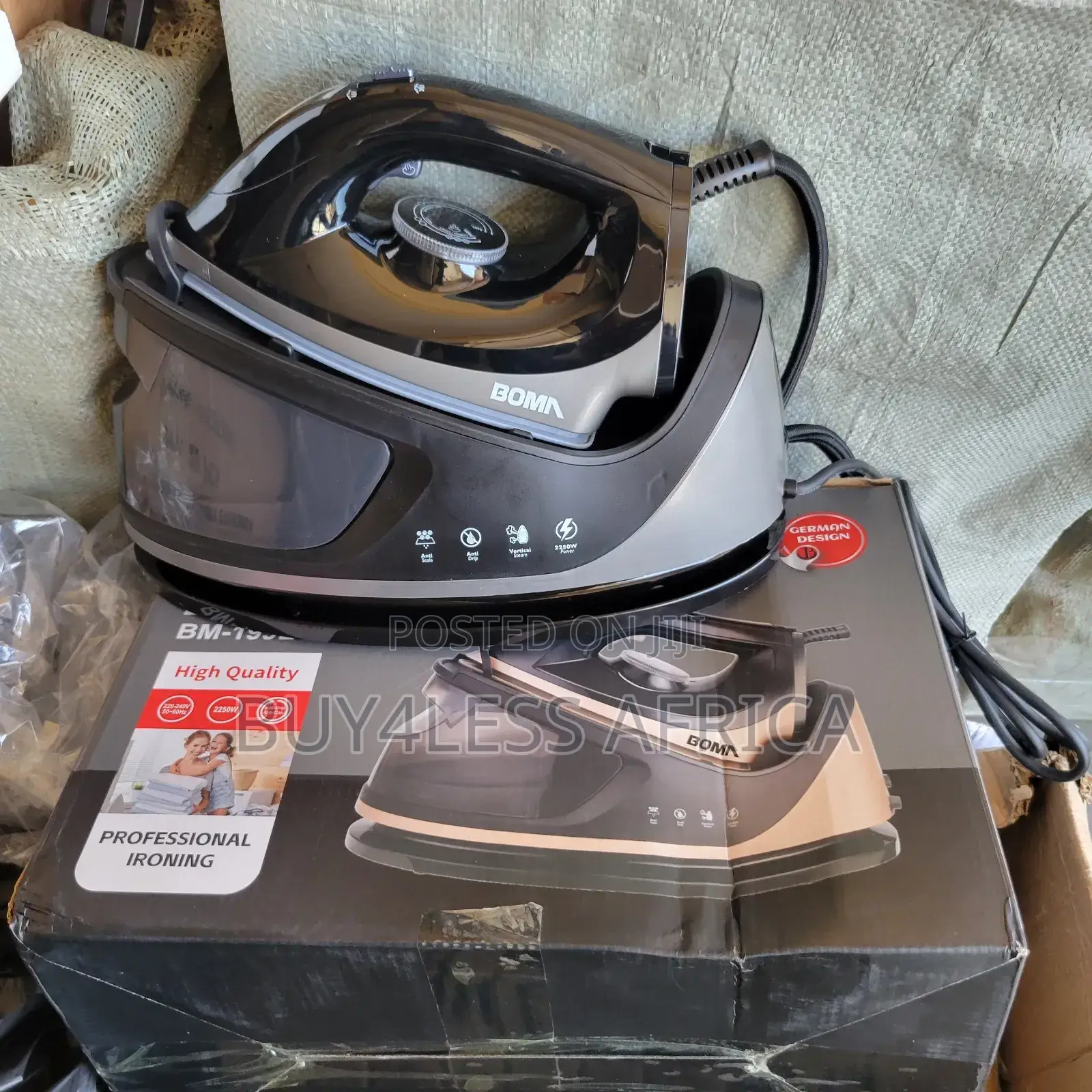 Industrial Boma Pressure Steam Iron