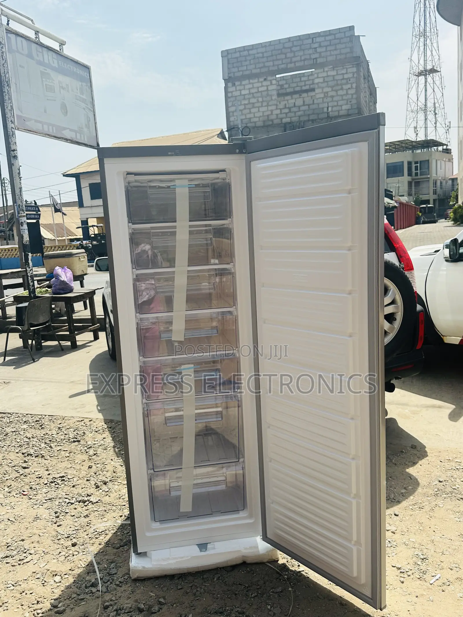 Suitable for Homes Nasco Upright Freezer 242l