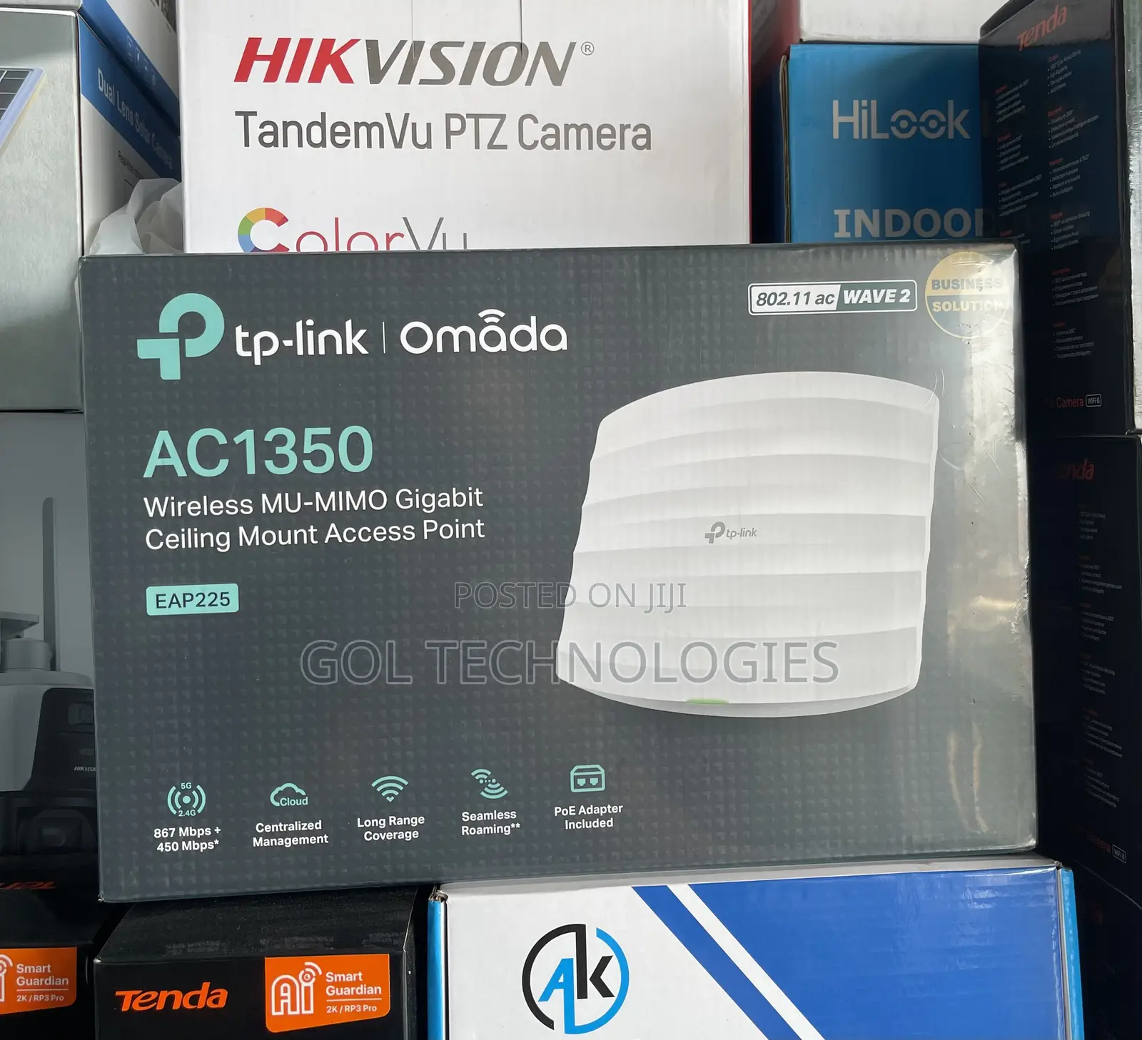 Tp-Link Gigabit Ceiling Mount Access Point Ac1350 Eap225