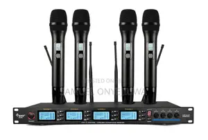 4 Channels Digital Wireless Microphone 4 in 1