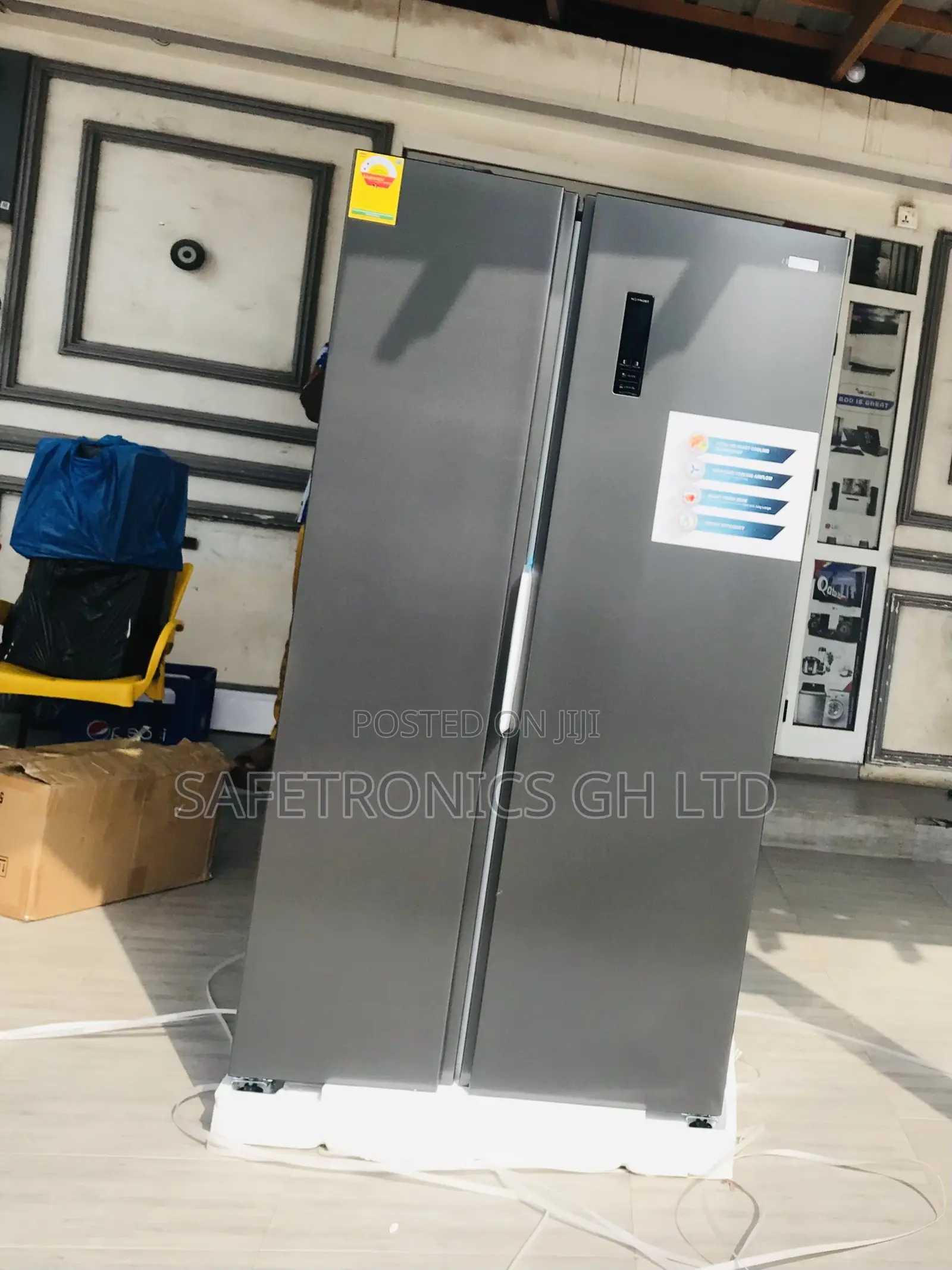 Call/Text for Quality Nasco Doubledoor Grey Sidebyside 