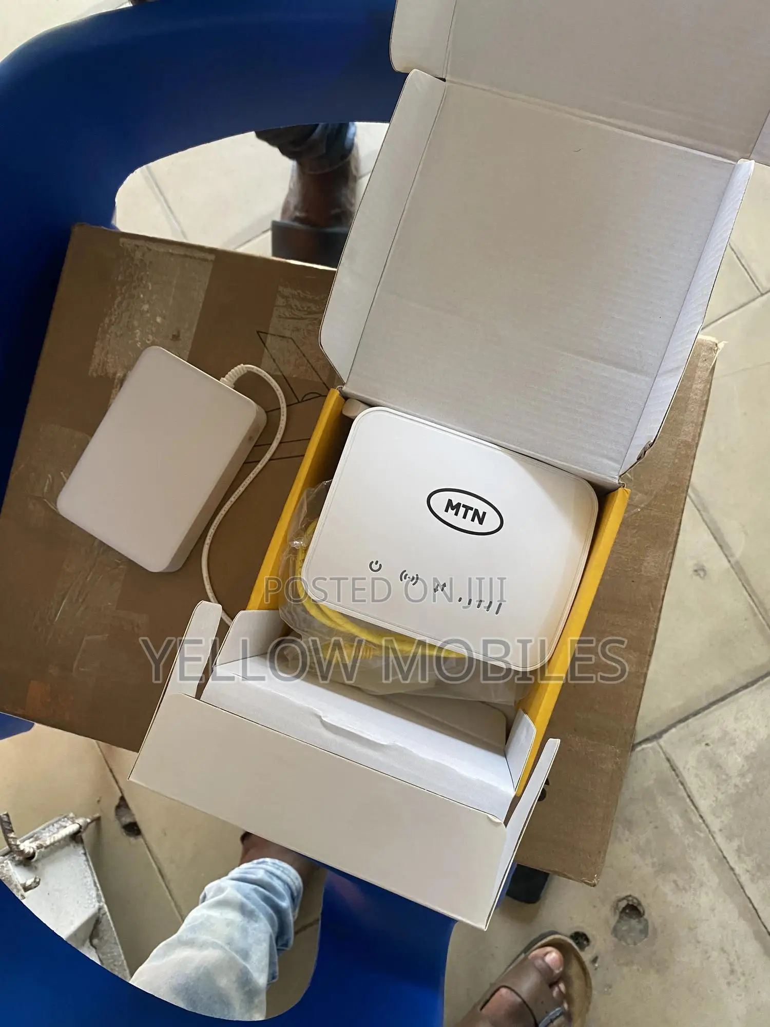 MTN Universal Broadband 4g Router + Backup Battery