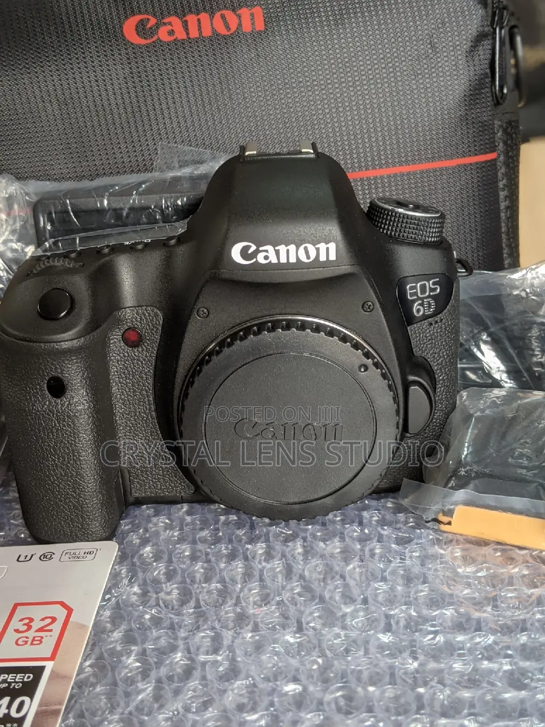 99% New Canon 6d With Bag and Free Sd Card