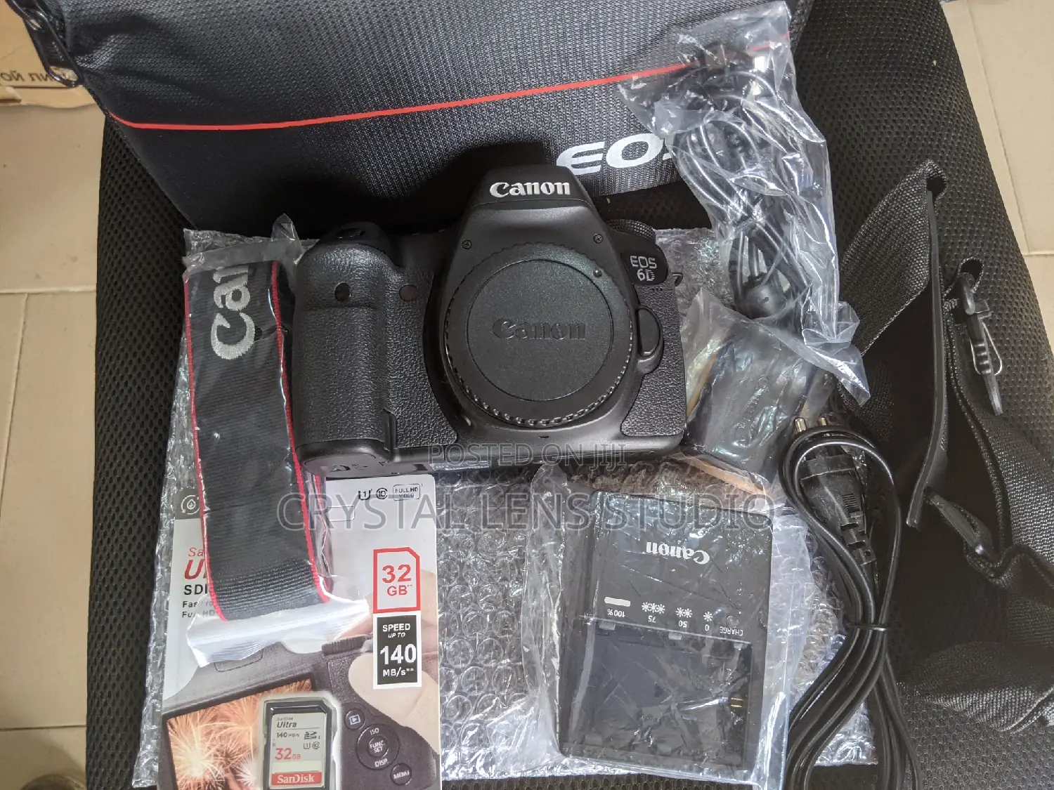 99% New Canon 6d With Bag and Free Sd Card