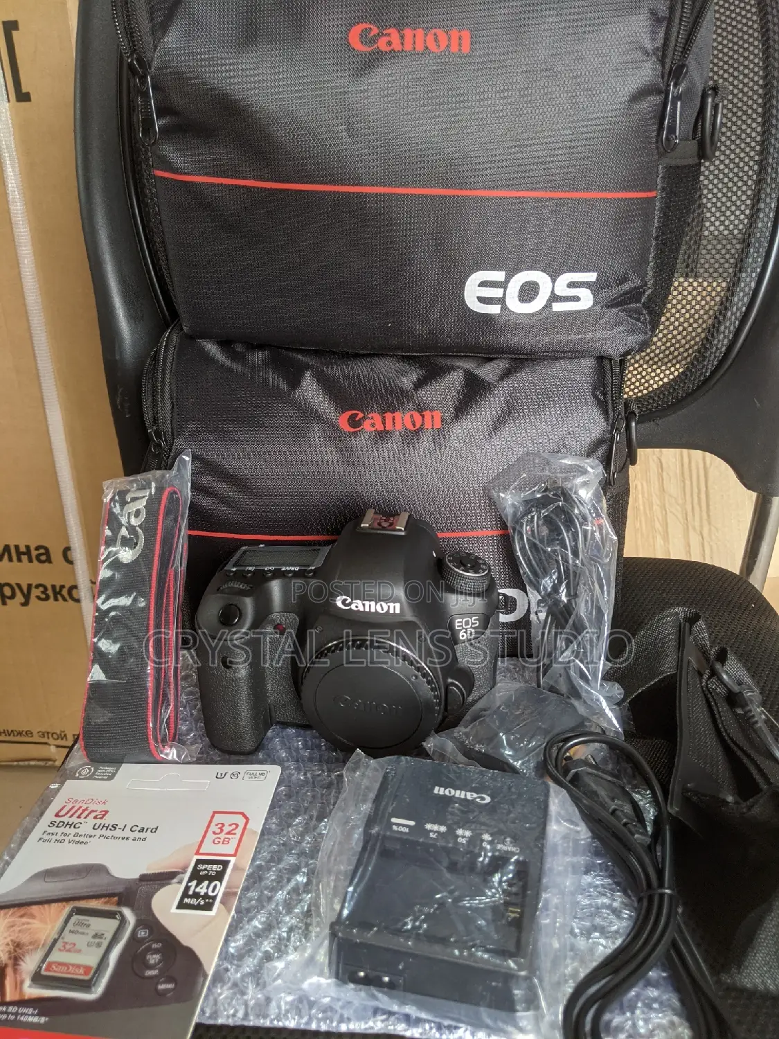 99% New Canon 6d With Bag and Free Sd Card