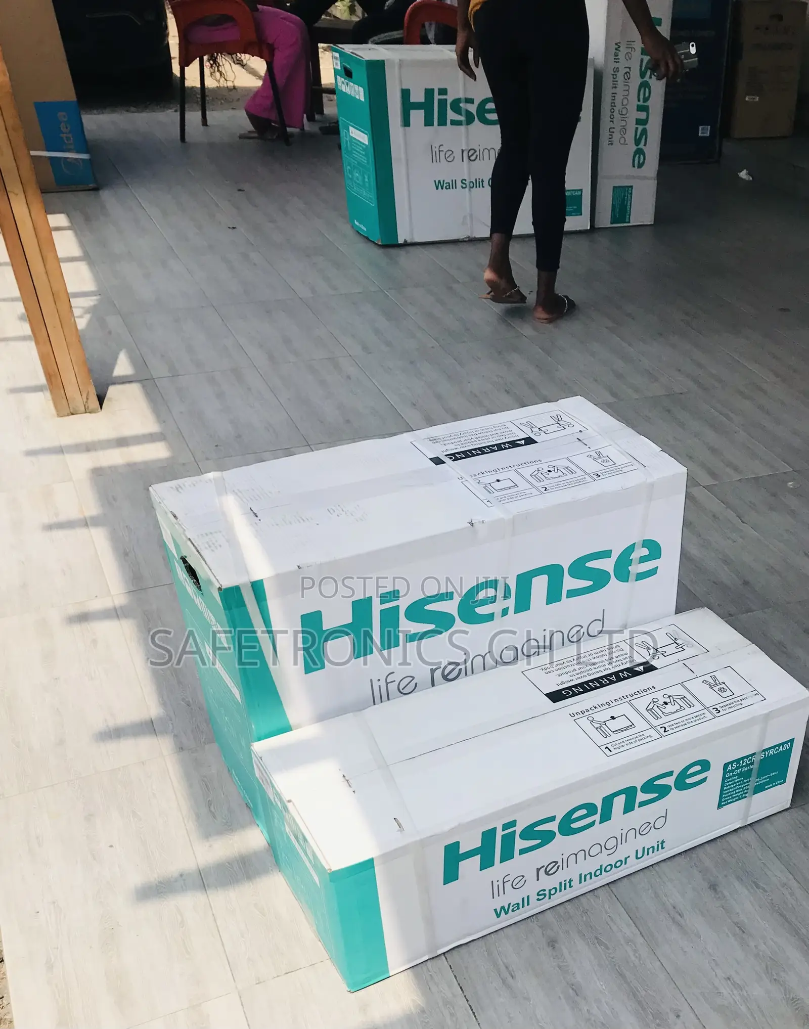 Designed 2.0 Horsepower Split Hisense White R410a Ac