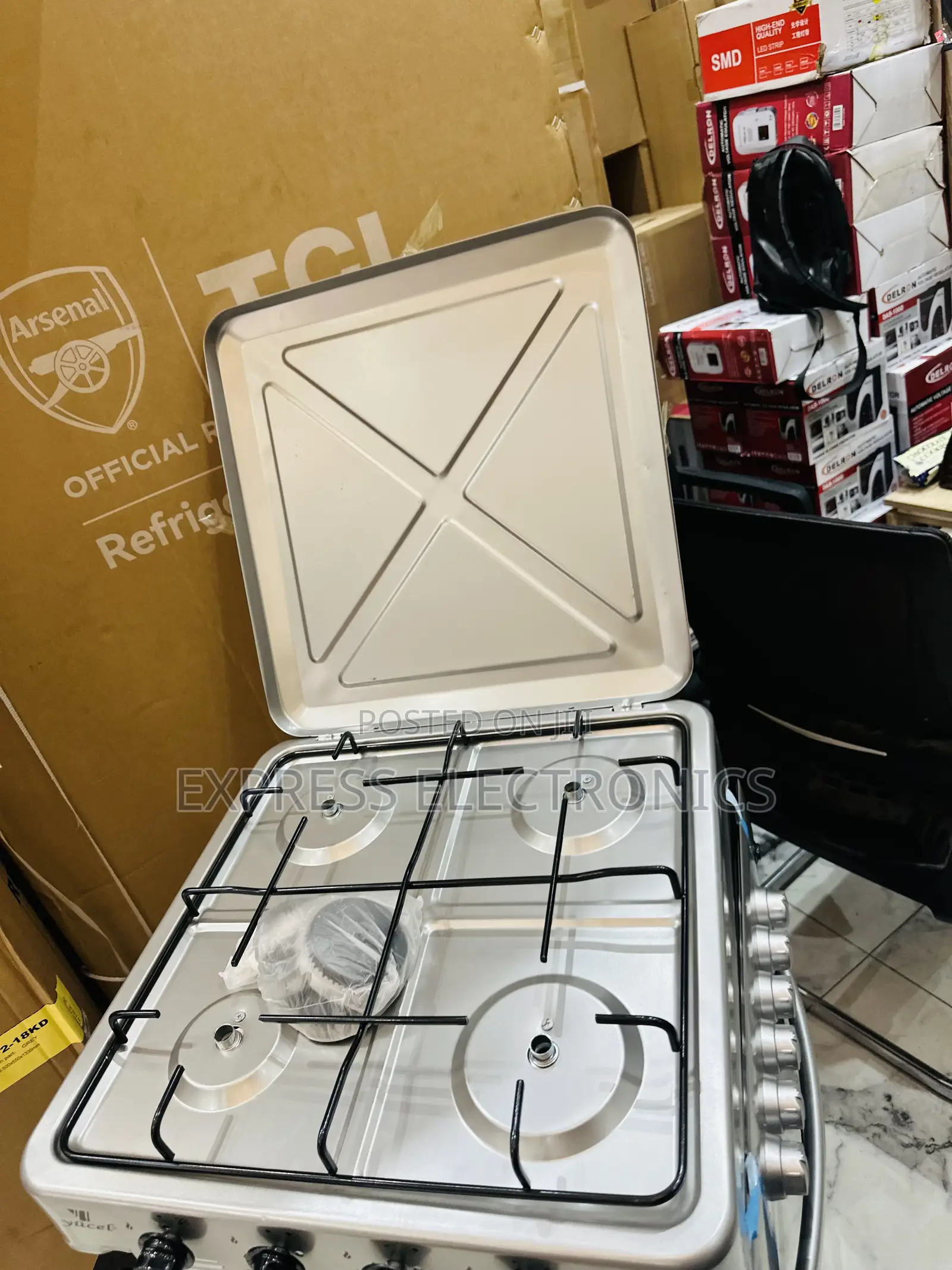 Counter Top Gas Cooker 4burner Yucel