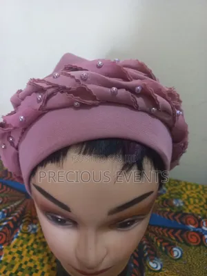 Treading Barret Turban With Beads