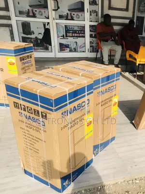 Super Defrost Nasco Doubledoor Grey Top Freezer 90l Fridge