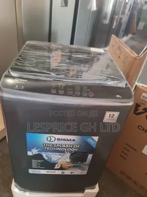 Sigma 12kg Washer: Heavy Duty Power!