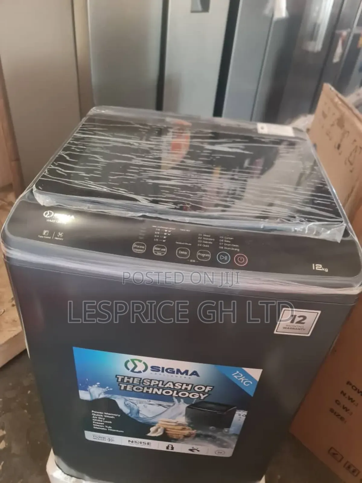 Large Family Size: Sigma 12kg Washer