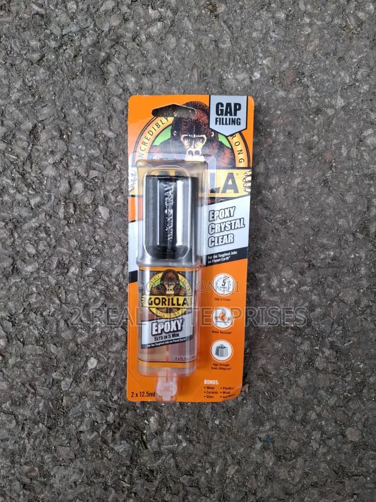 Gorilla Epoxy Crystal Clear 2x 12.5ml
