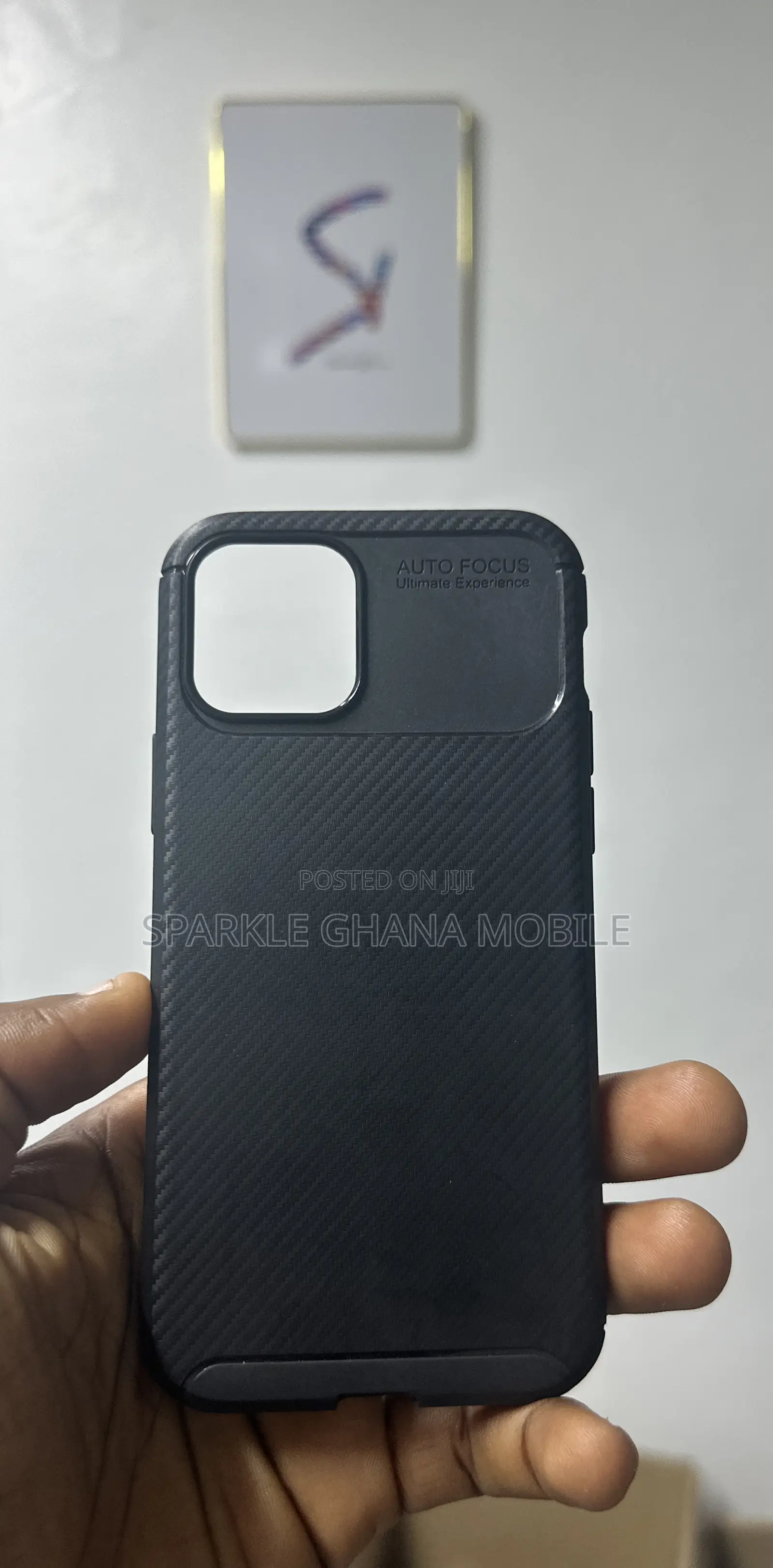 iPhone 12 Auto Focus Black Case