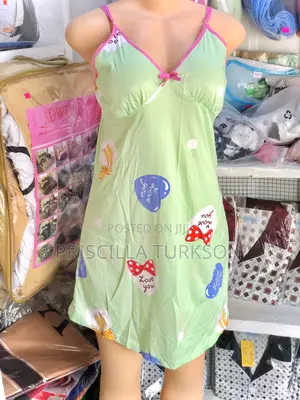 Lemon Green Night Wear