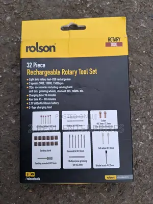 Cordless Rotary Tool Set Usb Rechargeable 32pcs Accessories