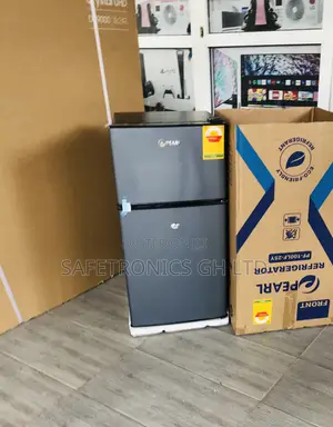 Enjoyable Pearl Doubledoor Dark Grey 90 Liters Top Freeze