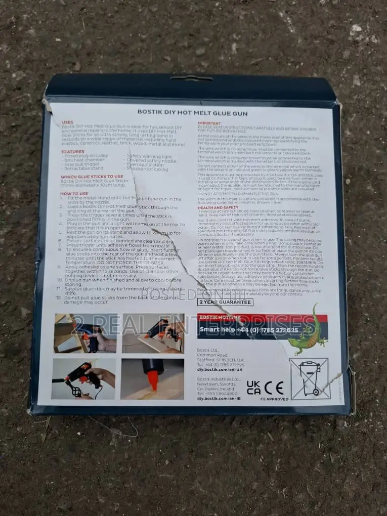 Bostik Diy Hot Melt Glue Gun