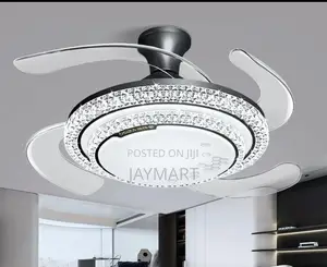 Crystal Fanlight With Remote Control