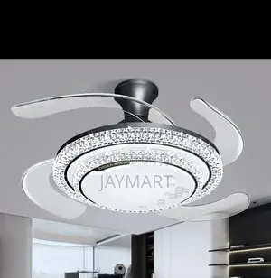 Crystal Fanlight With Remote Control