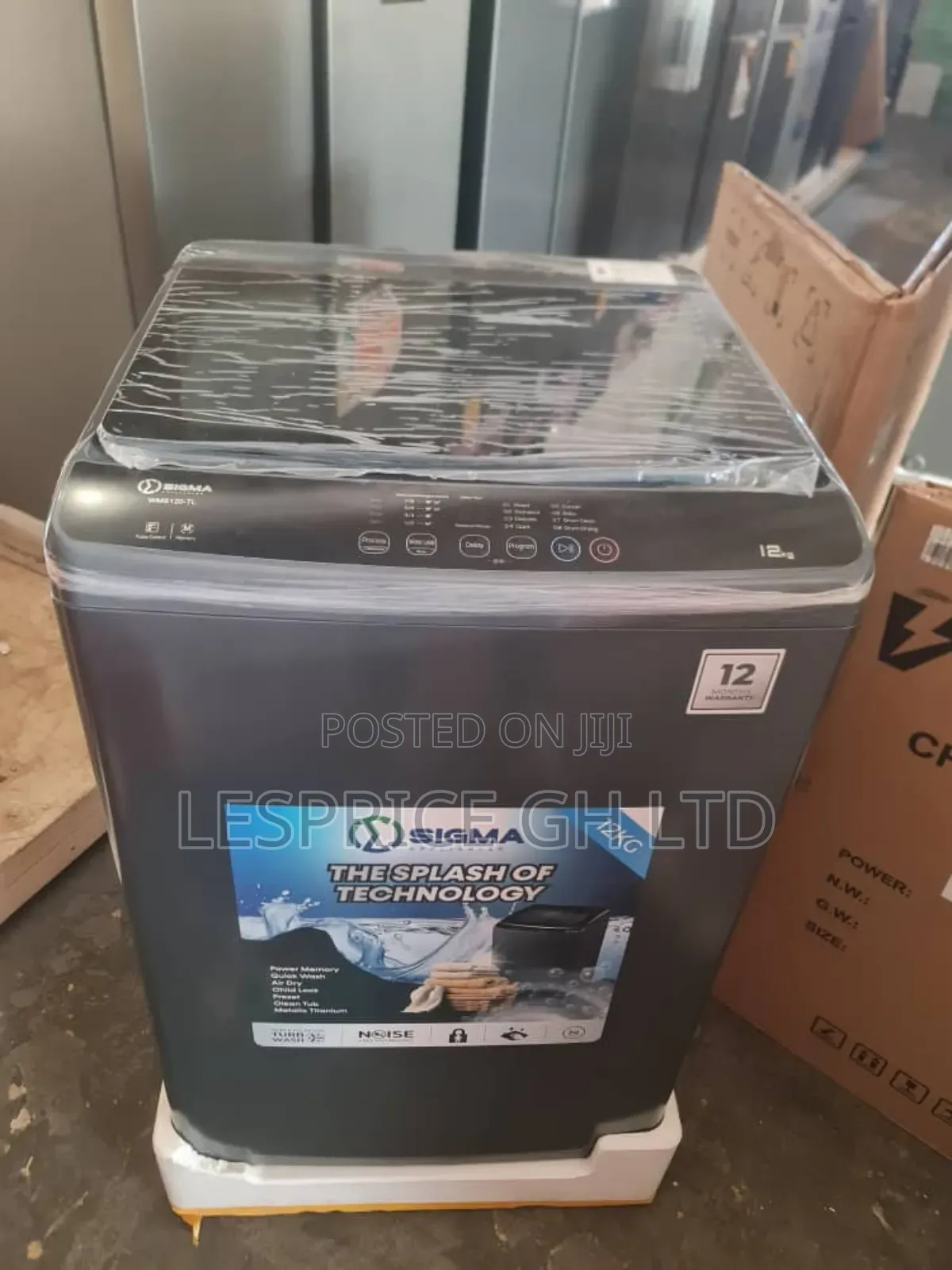Sigma Fully Auto Washer: Mart Washing!