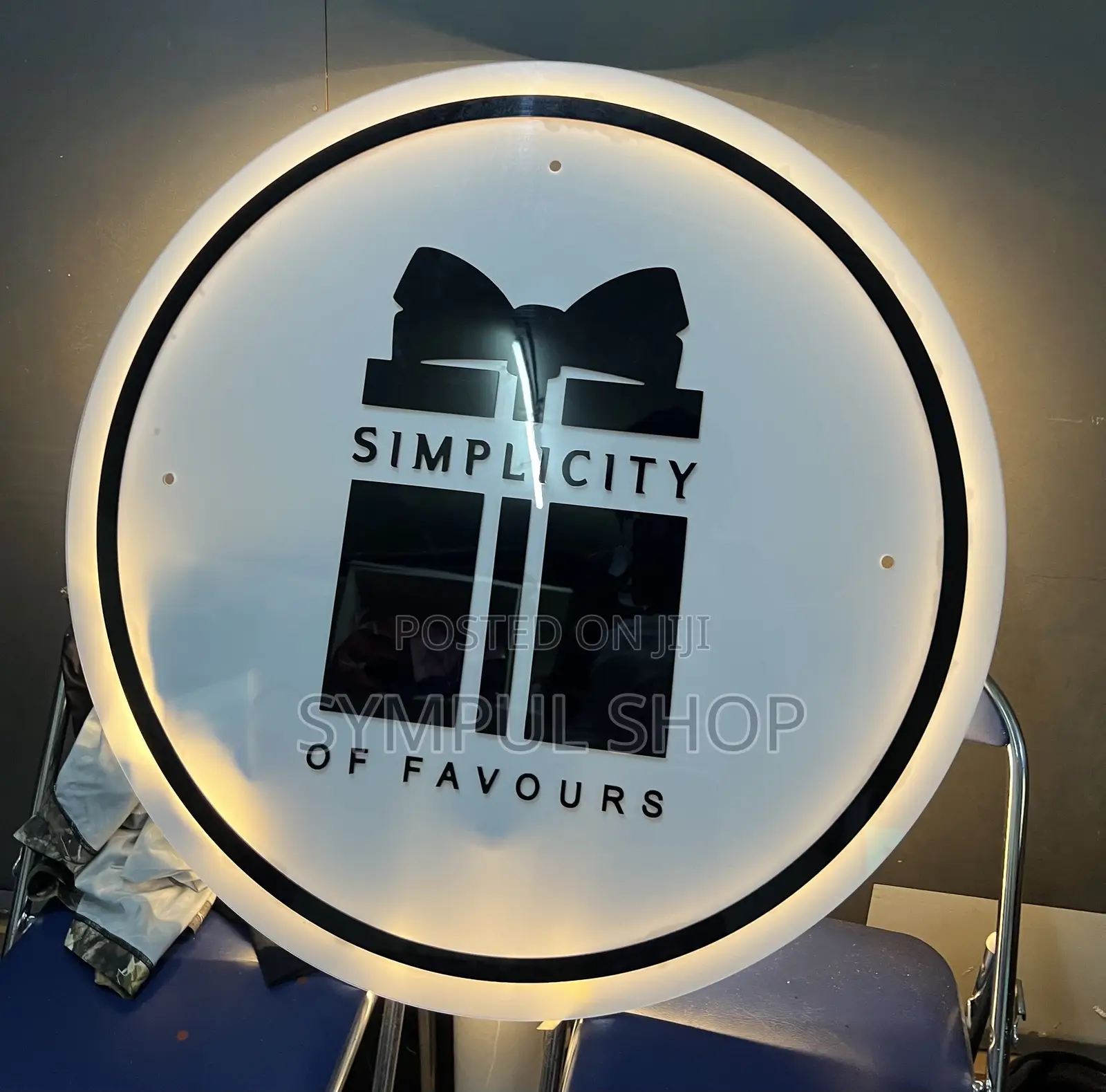 Indoor Backlit Sign