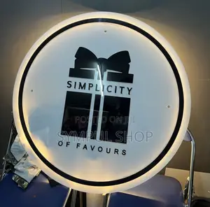 Indoor Backlit Sign