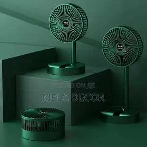 Rechargeable Standing Fan (Solar )