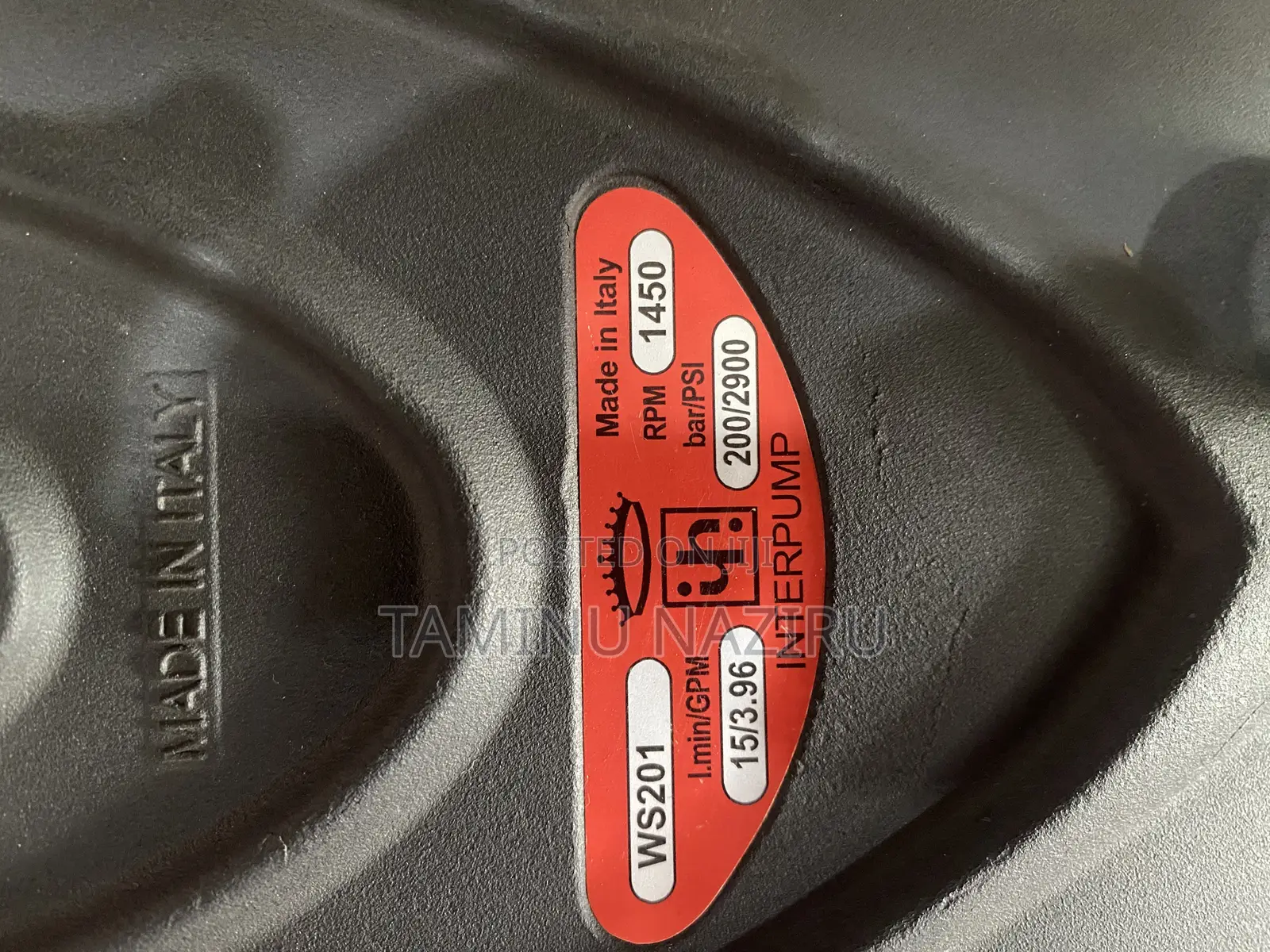 Italian Commercial Inter Pump Complete 7.5hp 5.5 Hp