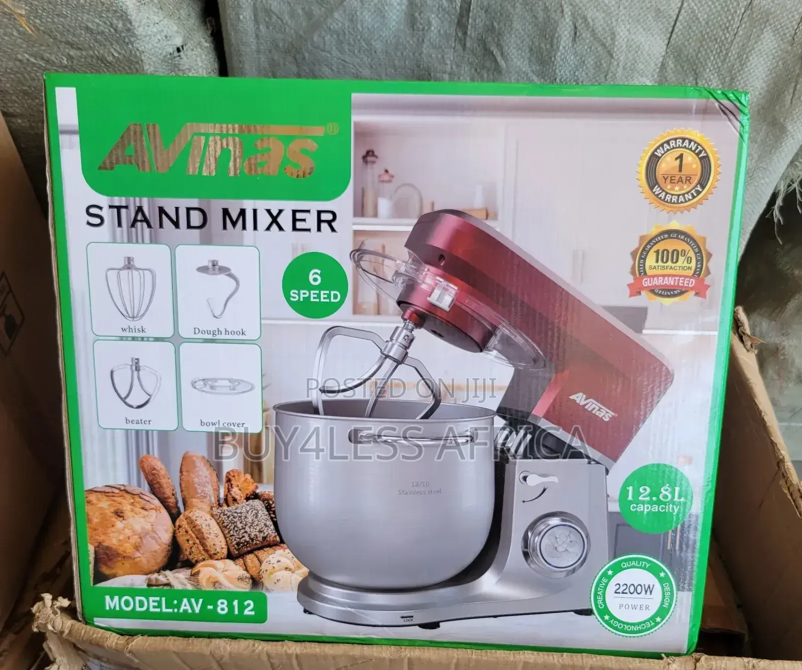 Commercial 12.8 Litre Capacity Stand Mixer