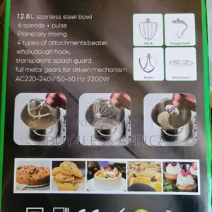 Commercial 12.8 Litre Capacity Stand Mixer